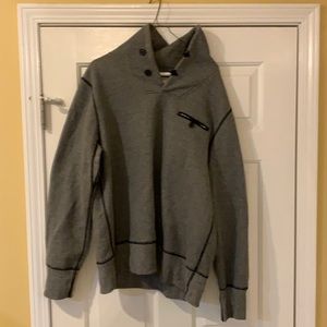 Billy Reid Shawl Collar Sweater